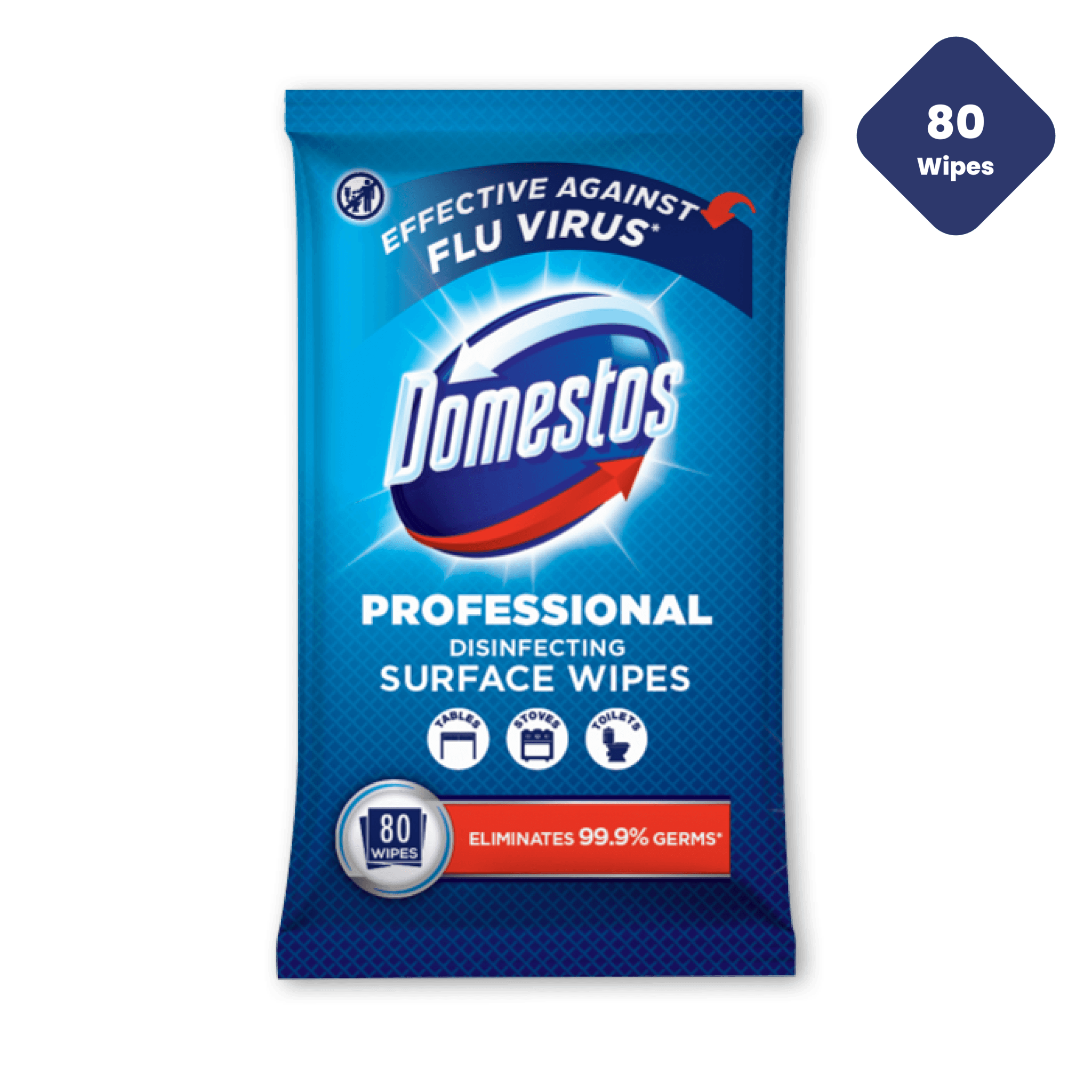 SALE - Buy 1 FREE 2x Domestos Wipes 80pcs - Unilever Professional Philippines