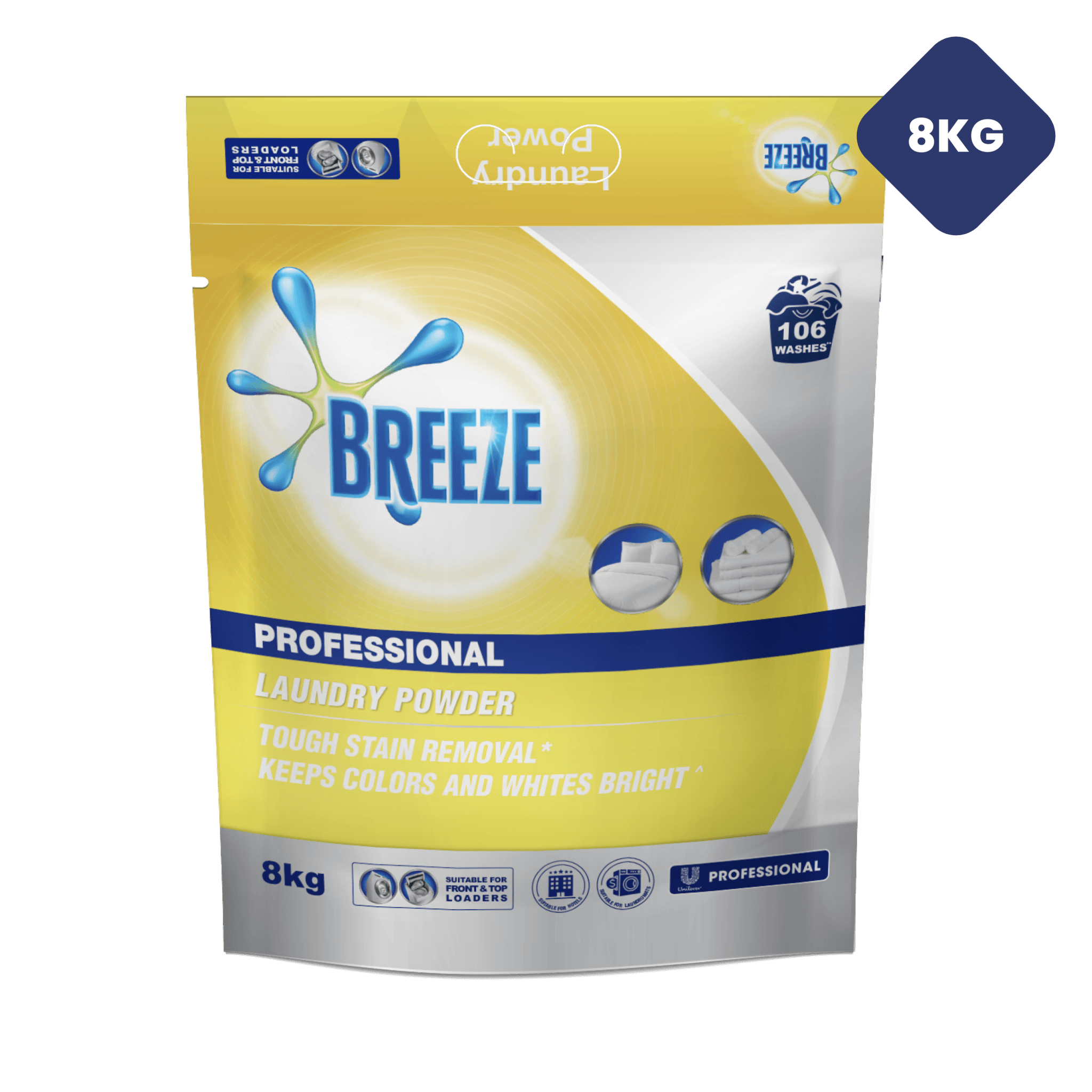 Breeze Pro Laundry Powder 8kg - Unilever Professional Philippines