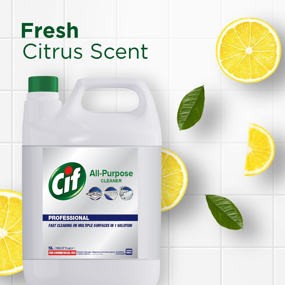 Cif Pro All Purpose Cleaner 5L - Unilever Professional Philippines