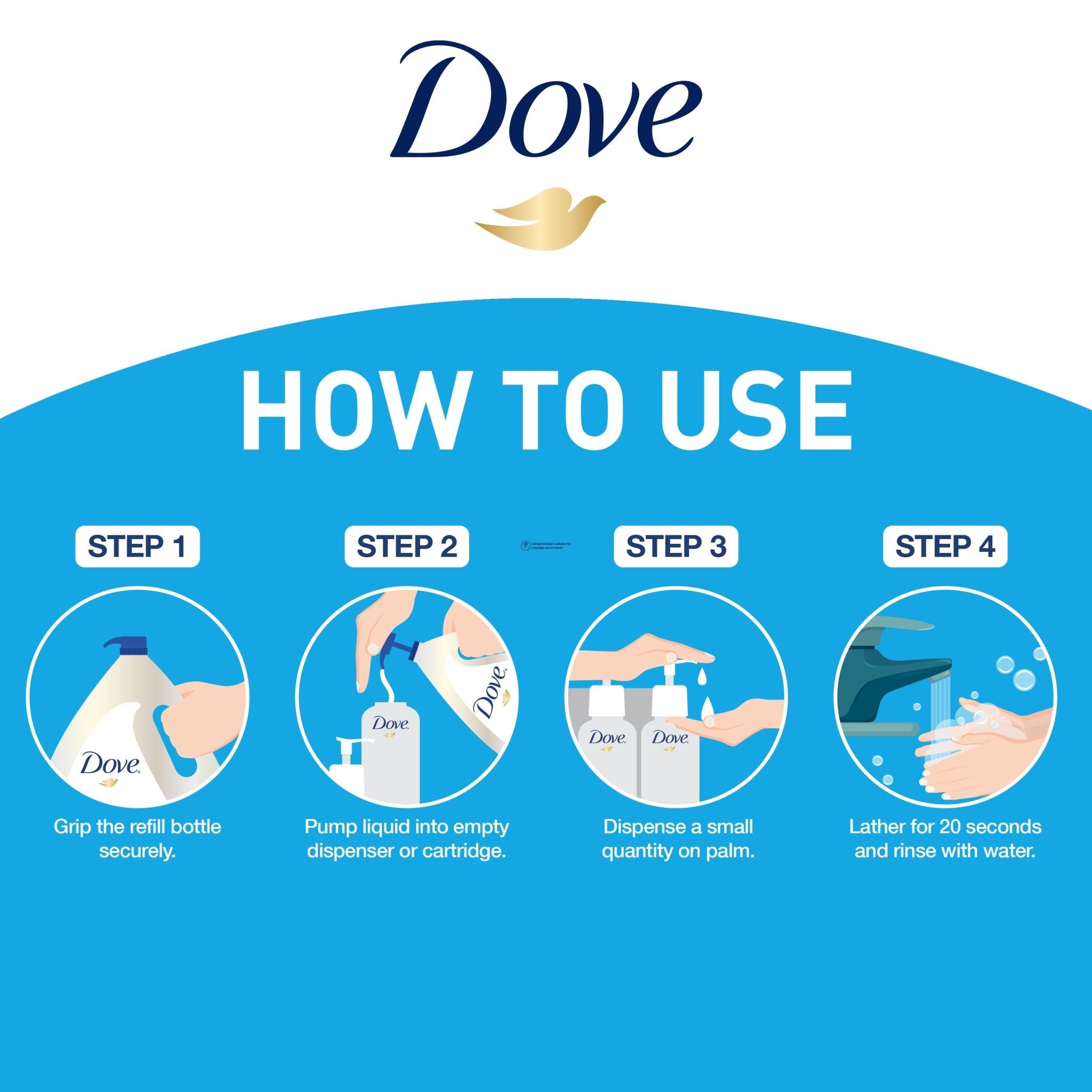 Dove Pro Deeply Nourishing Hand Wash 2L - Unilever Professional Philippines